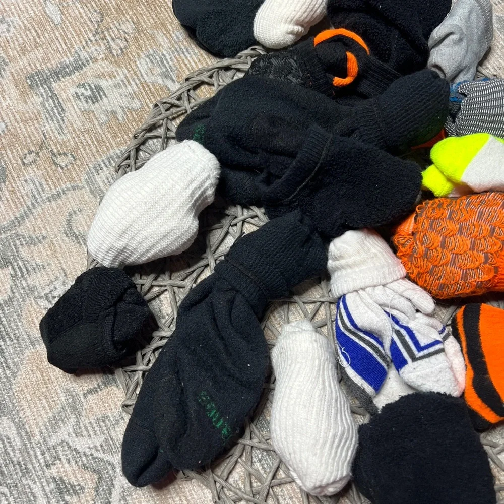Bundle mix sizes 20 pairs socks